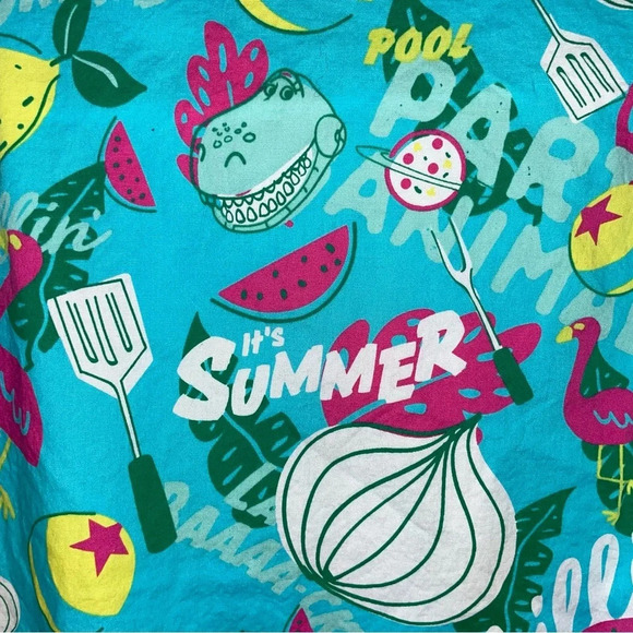 Disney Parks Pixar Toy Story Summer Hawaiian Shirt Button Up Mens Size Medium - Picture 7 of 12